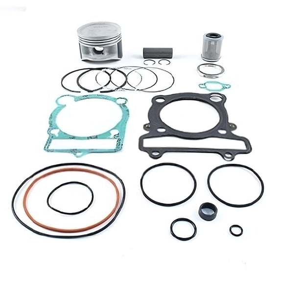 New 83.75mm Bore .75mm Over Top End Rebuild Kit Compatible With Yamaha Big Bear Hunter 400cc 2007-2012 Big Bear Exploring 400cc 2007 400cc Engine By 54-541-13
