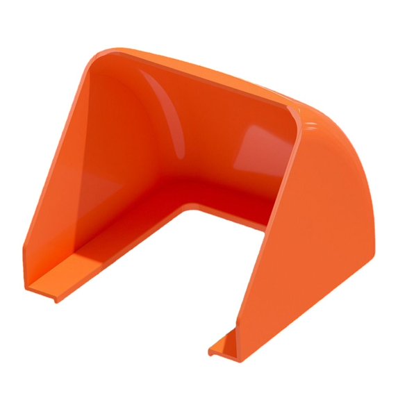 New 86 Type Rainproof Cover Box Protection Socket Switch Protective Cover Outdoor Socket Waterproof Box Electric Plug Rainproof Cover ORANGE