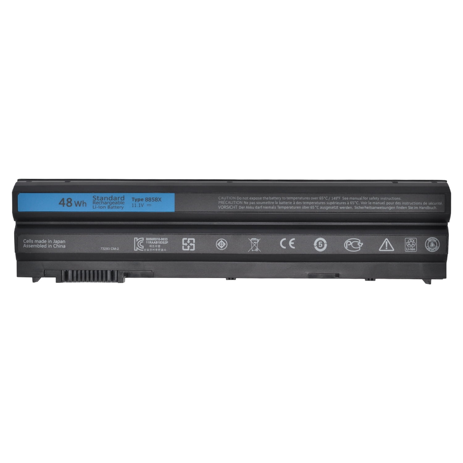 New 8858X Battery for Dell Inspiron 14R 5420 15R 5520 7520 17R 5720 7720 4420 4520 4720 7420 Latitude E5420 E5520 E5530 E6420 E6430 E6520 Vostro 3460 3560 Laptop 911MD 11.1V 48Wh 6cell