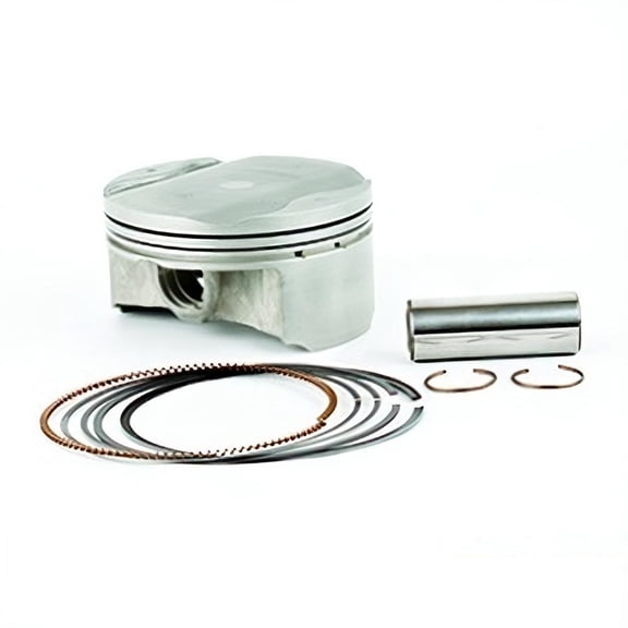 New Piston Kit 89.96mm Compatible with Suzuki DR-Z 400E 2000-2007 DR-Z 400 2000-2024 Kawasaki KLX 400R 2003-2004 398cc DOHC 4-Valve 4-Stroke Single-Cylinder Motorcycle 12111-29F00