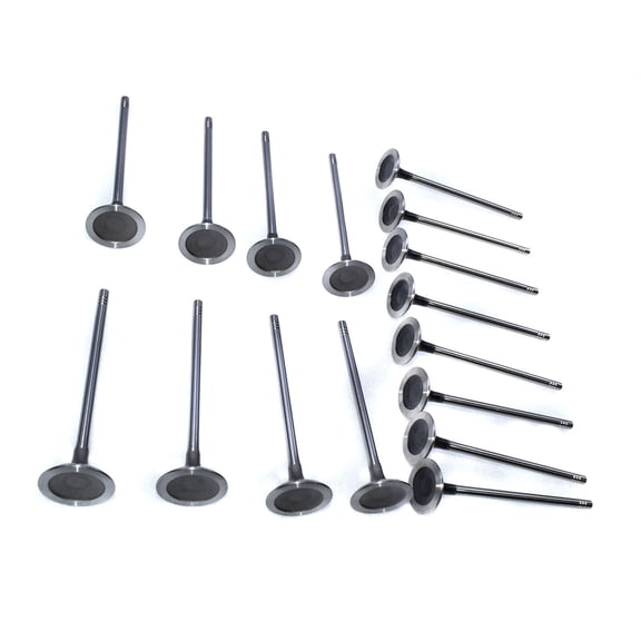 New 8X intake and 8X exhaust valve for Mini Cooper S R56 N14 16L 11347547187-