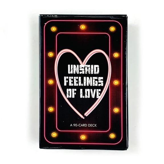 New 90 Pcs Unsaid Feelings of Love Oracle Cards, Soulmate Twin Flame Karmic Relationship Message Deck, Spiritual Divination Meditation Card Gift