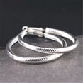 thumbnail image 1 of New 925 Fashion Exaggerate Style Spiral Pattern Design Loop Trend Women Earring, 1 of 6