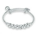 thumbnail image 1 of New 925 silver Fashion Baby Kids Girls Gift Yellow Openable Bracelets Bangle Heart Ball Jewelry, 1 of 6