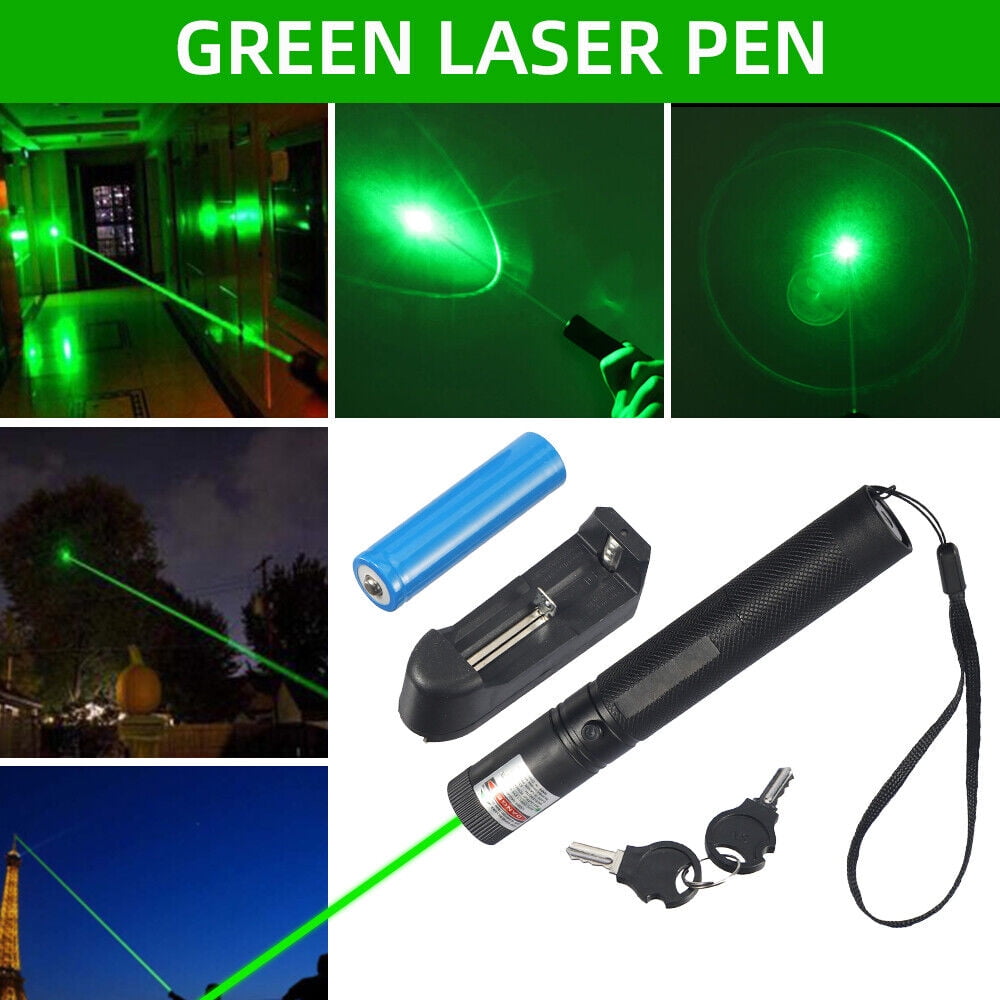 New 990Miles Green Laser Pointer Rechargeable Lazer Pen 532nm Visible