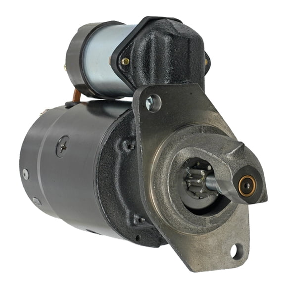 New 9T 12V Starter Motor Compatible With Delco GM GMC Hyster Yale Crane Lift Truck Kerry Krane M200 M400 P125A P150A P165A H10 150F K200 K250 K300 5.0L V8 1963-1992 By Part Numbers 1107279 1107279