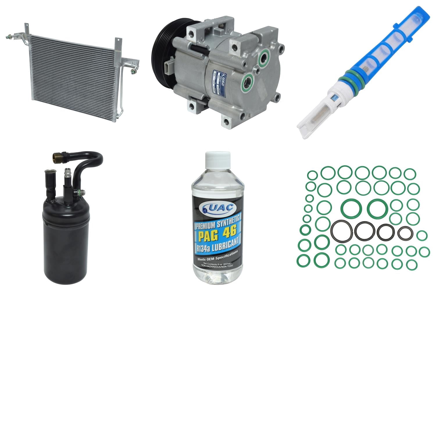 Universal Air Conditioner KT1437A A/C Compressor and Component Kit