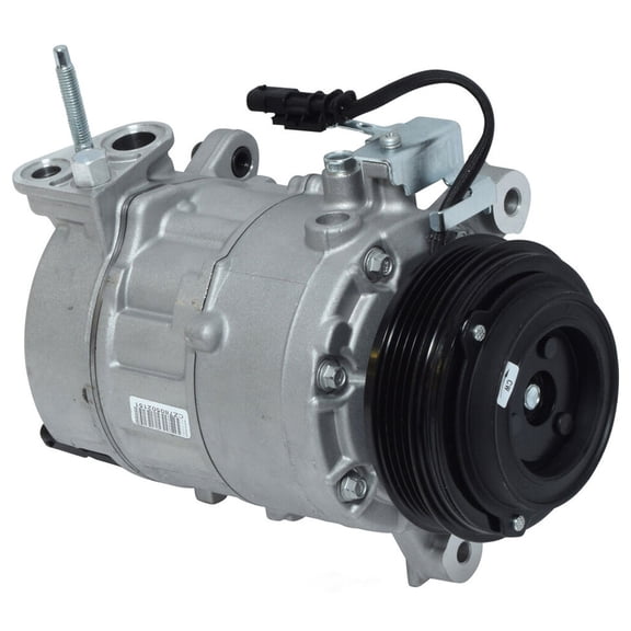 A/C Compressor Compatible with 2014-2018 Chevrolet Silverado 1500 6.2L V8 GMC Sierra 1500 Full-Size Pickup 7SEU16 4-Groove Belt Driven R-134a PAG 68 Aluminum New Replaces 22986660