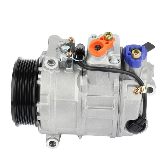 A/C Compressor Compatible with 2007-2018 Freightliner Sprinter 2500 3500 2.1L 3.0L Mercedes-Benz Dodge 7SEU17C 7-Groove Clutch R-134a PAG 46 Oil Bolt-On New Replaces 68006192AA