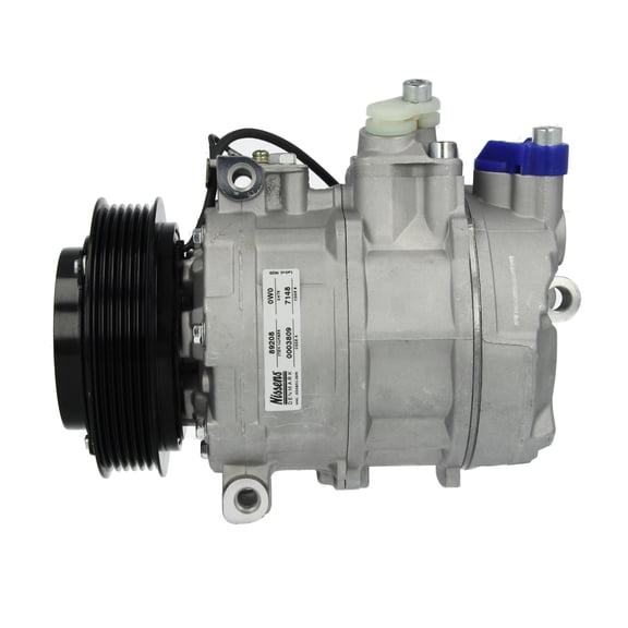 A/C AC Compressor Compatible with 1999-2009 Saab 9-5 SE 2.3L 3.0L L4 V6 Turbo B235E B235R Sanden PXV16 Replaces 5048368 12758380 5048095 4541207 4869483