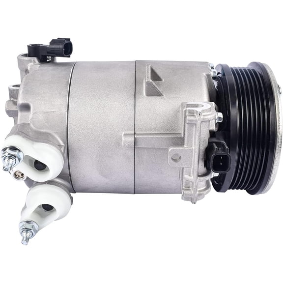 A/C Compressor Compatible with 2015-2016 Land Rover Discovery Sport 2.0L I4 Turbo S SE HSE Pure VS16 Compressor 6-Groove R134A PAG46 With Clutch Assembly New Replaces LR083480 LR051044