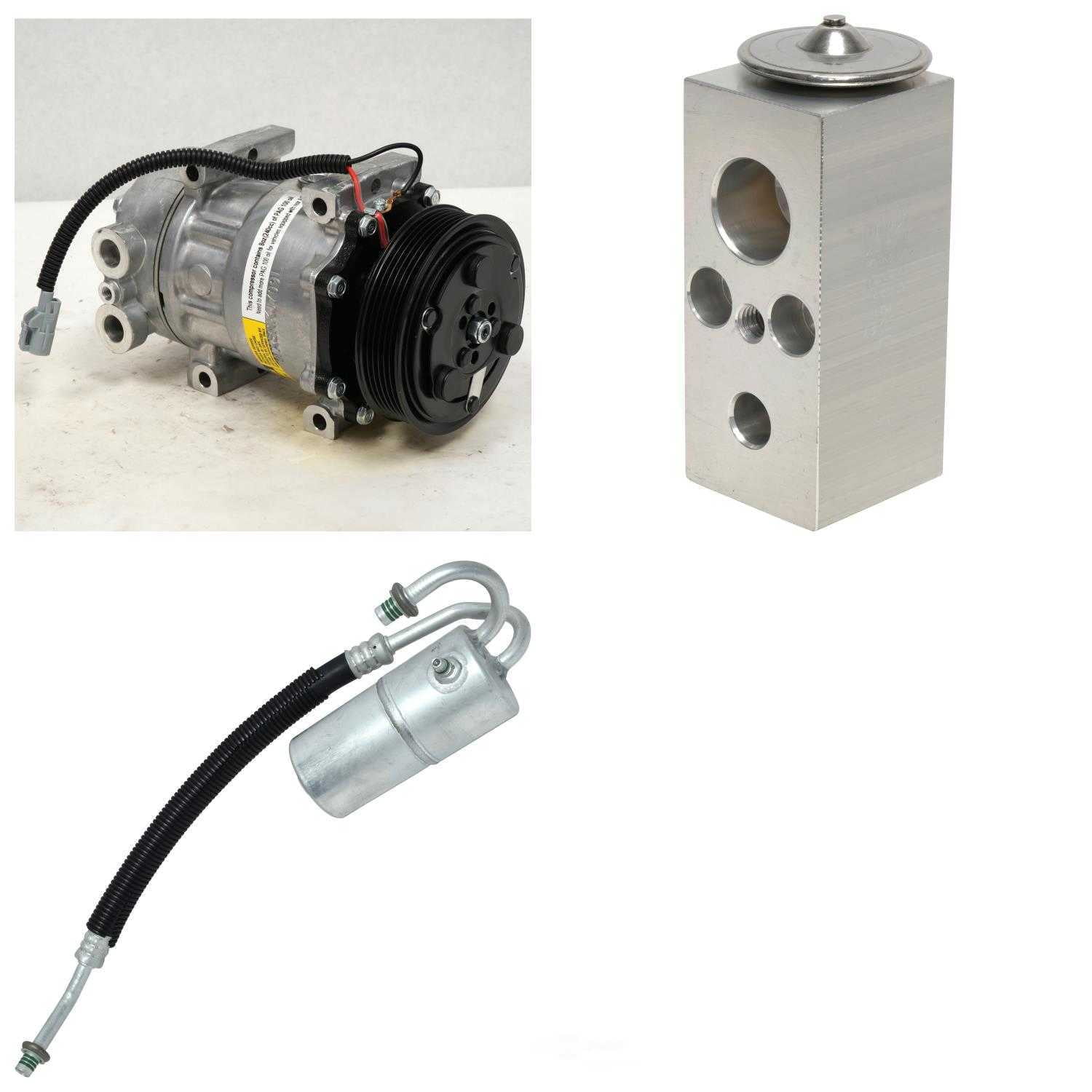 UAC CK 4352 Short Compressor Replacement Kit