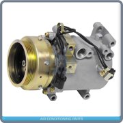 New A/C Compressor Compatible with Mitsubishi Montero Sport, 2.4L - 1997 to 1999