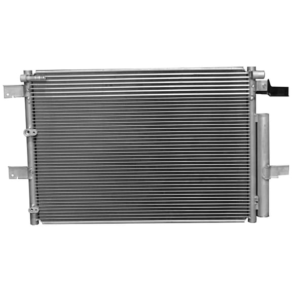 New A/C Condenser Compatible With Ford Lincoln Edge SEL 6 Cyl 3.5L MKX Base 6 Cyl 3.7L Edge Sport 6 Cyl 3.7L Edge SE 6 Cyl 3.5L 2011-2015 By 3894 10703 YJ552 40739 G3894 2431354
