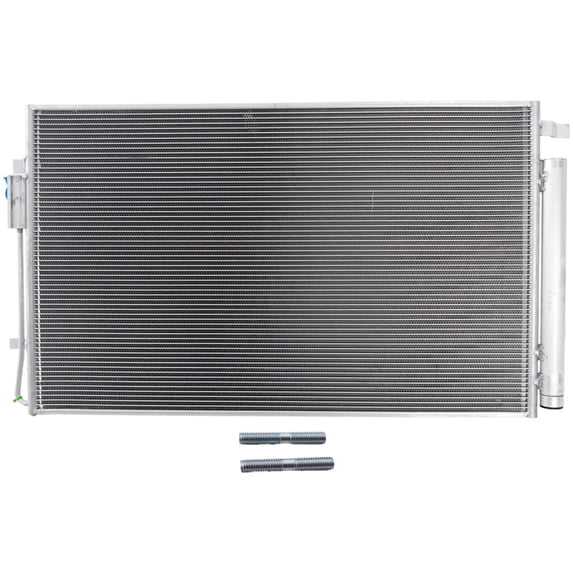 New A/C Condenser Compatible With Hyundai Kia Sportage SX 4 Cyl 2.5L Sportage Plug-In Hybrid SX 4 Cyl 1.6L Sportage X-Pro Prestige 4 Cyl 2.5L 2022-2024 By KVAC30222 97606N7600