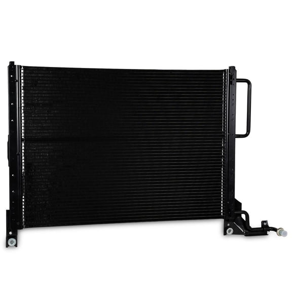 A/C Condenser Compatible with 1992-1996 Ford E-150 E-250 E-350 Econoline Van Club Wagon 4.9L Inline Six 5.0L 5.8L 7.3L 7.5L V8 Factory Air Aluminum Core New Replaces F4UZ19712A
