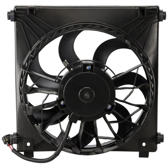 New A/C Condenser Cooling Fan Assembly Compatible With Tesla Model S 85D Model S 75 Model S Signature Model S P100D Model S P85D Model S 85 Model S 60D 2012-2021 By 600761400D