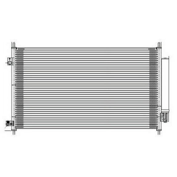 New A/C Condenser Fits Acura Rdx 2013 2014 2015 80110-Tx4-A01 4118 Ac3030127