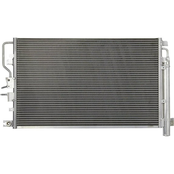 OEM Grade A/C Condenser Compatible with 2023-2025 Kia Niro Hybrid Plug-In Hybrid 1.6L L4 LX EX SX Touring Crossover SUV FWD With Receiver Drier Parallel Flow New Replaces 97606-AT000