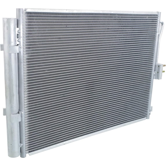 New OEM Replacement A/C Condenser Compatible with 2014-2016 Mitsubishi Outlander 2.4L 3.0L L4 V6 7812A220 Direct Fit