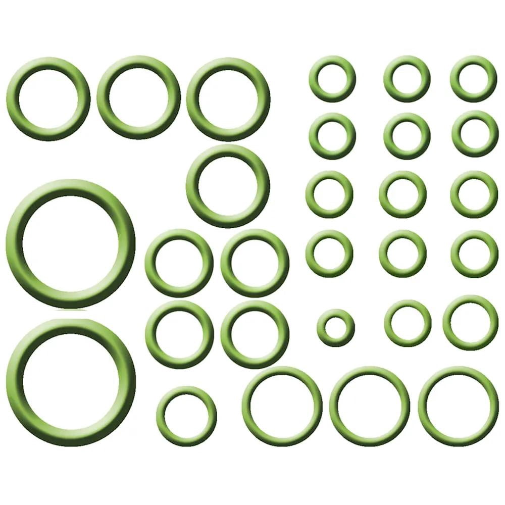 New A/C O-Ring and Gasket Seal Kit Compatible With Hyundai Kia Saab Sephia LS 4 Cyl 1.6L Sonata LX 6 Cyl 2.7L Sonata Base 4 Cyl 2.0L Sonata GLS 6 Cyl 2.7L 1990-2015 By GPD1321310