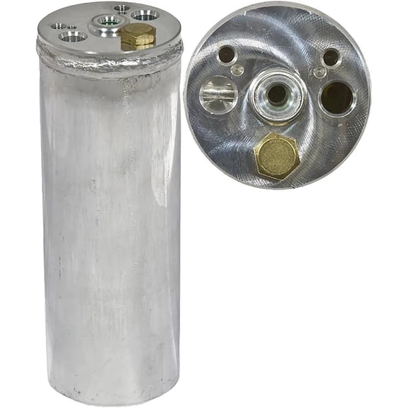 New A/C Receiver Drier Compatible With Isuzu FVR Base 6 Cyl 7.8L NPR Base 4 Cyl 3.9L NPR-HD Base 8 Cyl 6.0L FSR Base 6 Cyl 7.8L NPR Base 4 Cyl 5.2L 1994-2007 By GPD1411693