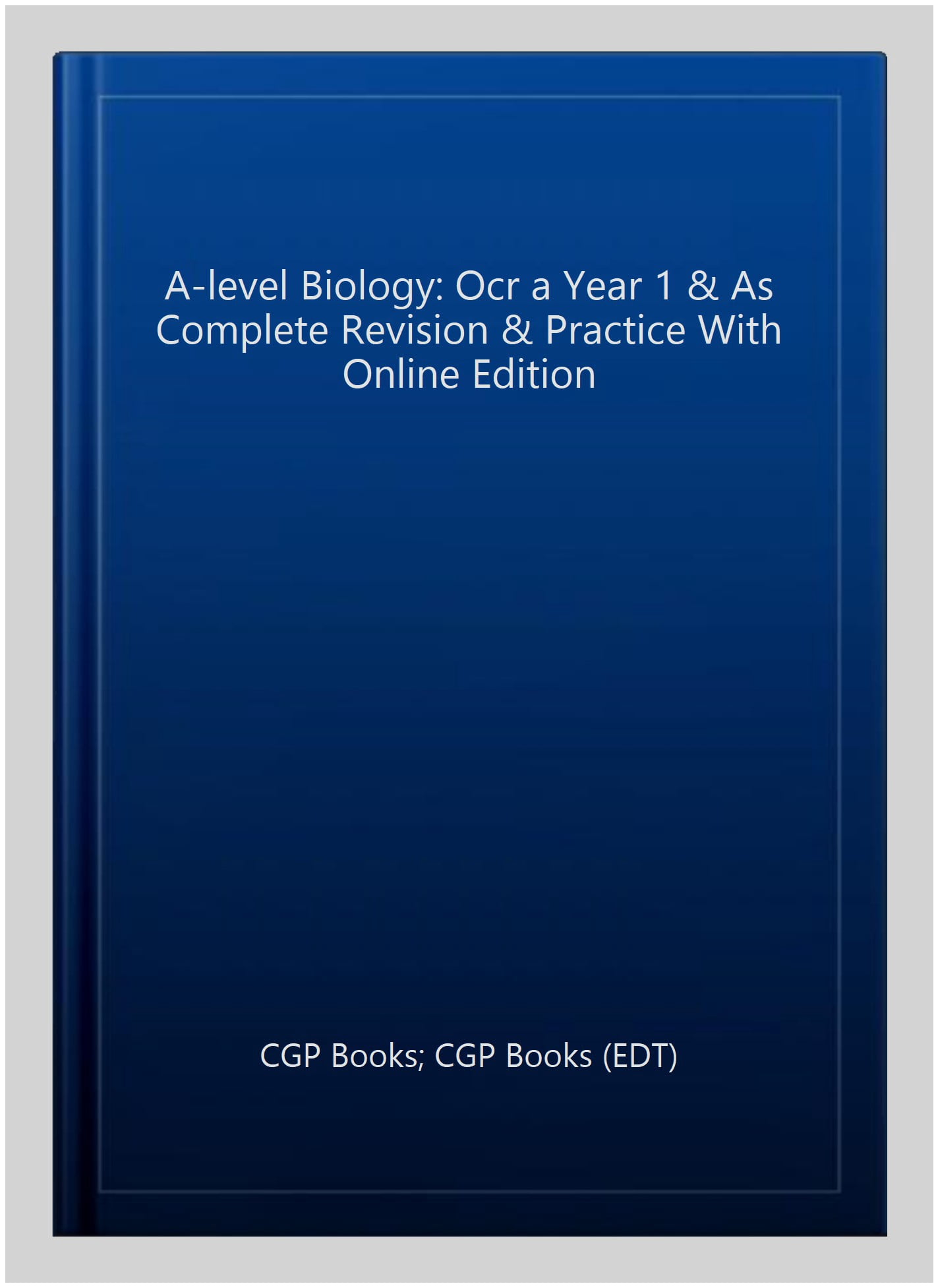 New A-Level Biology: Ocr A Year 1 & As Complete Revision & Practice ...