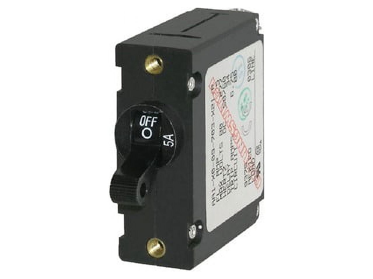 New A-series Single Pole Ac/dc Circuit Breaker blue Sea Systems 7212 20A Black