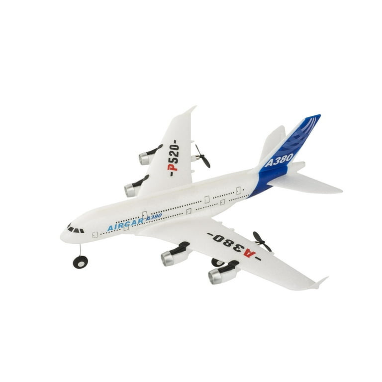 New A380 Airplane 2.4G 2Ch Fixed Wing Outdoor P520 A380 RC Plane