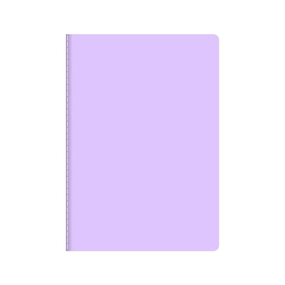 New A5 Wide Ruled Lay Flat Notebooks Bulk, Kraft Brown Softcover, 30 Sheets/60 Pages, Lined Journals for School, Classroom, Office by RUIQPGRT