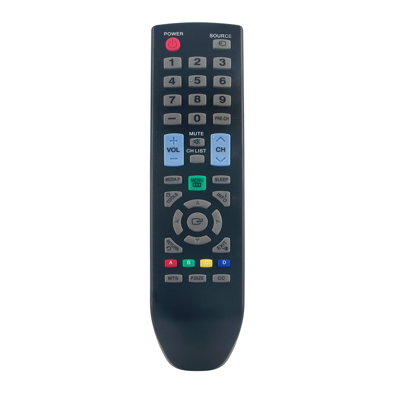  AA59-00543A TV Replace Remote Control for UE55D8000 PS51D8000FS  PS64D8000FS UE40D8000YS UE46D7000LSXXH UE46D8000 UE46D8000YSXXH UE55D7000  UE55D7000LS : Health & Household