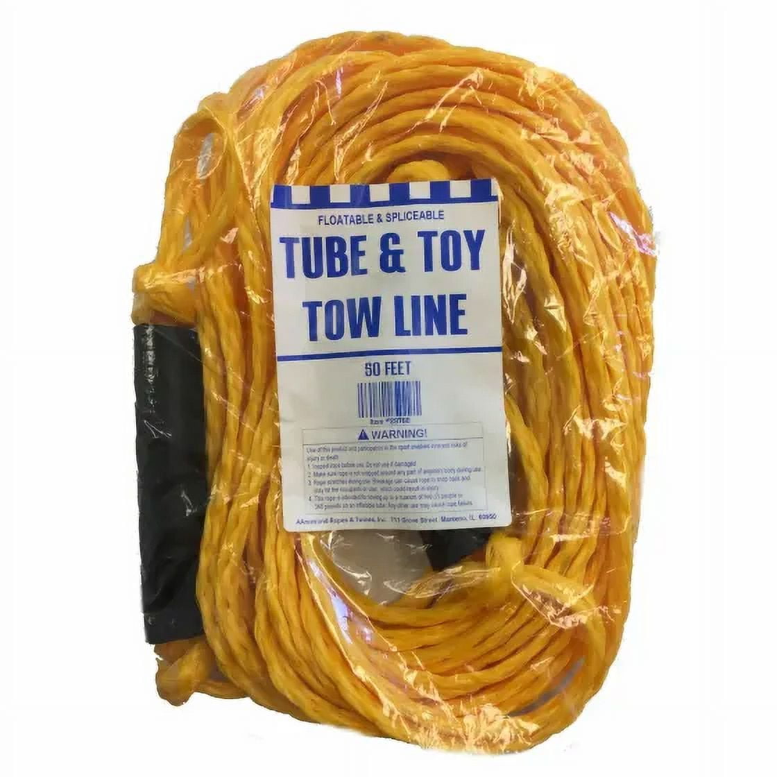 New AAmstrand Rope AMRA29760 50 Foot 2 Person Tube And Toy Tow Line