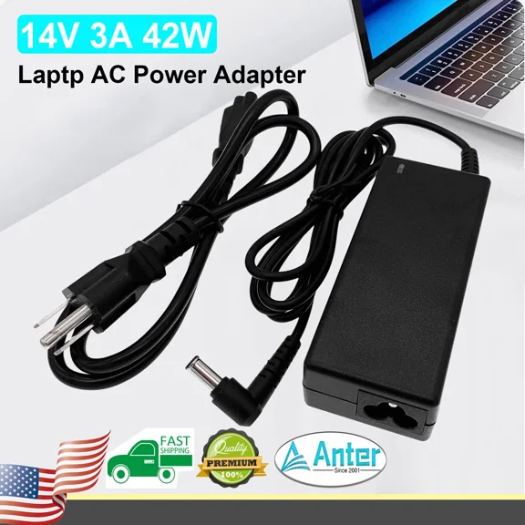 New AC Adapter Charger For Samsung S24E S27E S29E S32E Curved Monitor Power Cord