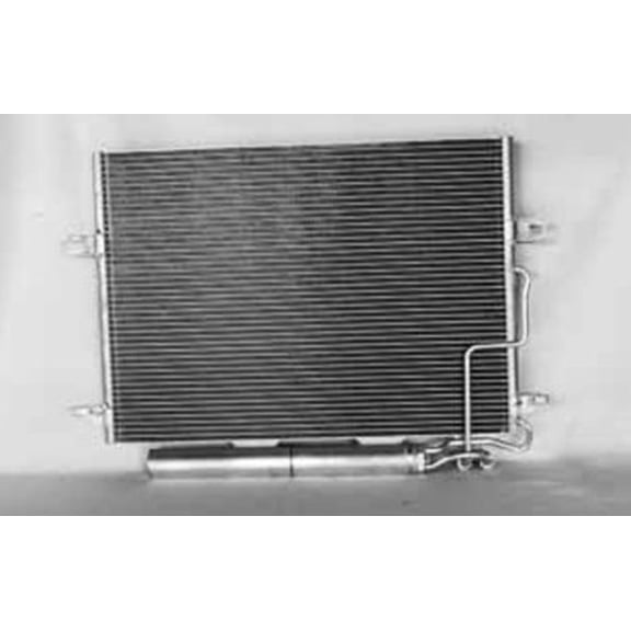 New A/C Condenser Compatible with 2003-2009 Mercedes-Benz CLS500 Mercedes-Benz CLS55 AMG Mercedes-Benz E320 Mercedes-Benz E350 Mercedes-Benz E500 5.0L 5.5L 3.0L 3.2L 3.5L V8 MB3030139