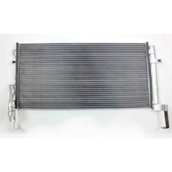 New AC Condenser Compatible With Hyundai Santa FE PFC Block Fitting 2007 2008 2009 By Part Numbers 976062B000 P40534 HY3030137 73576