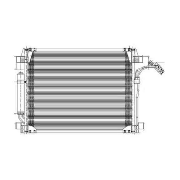 New A/C Condenser Compatible with 2011-2019 INFINITI M37 INFINITI M56 INFINITI Q70 INFINITI Q70L 3.7L 5.6L V6 V8 IN3030162 92100-1MA0A 921001MA0A 92100-1MA0B 921001MA0B 92100-1MH0A