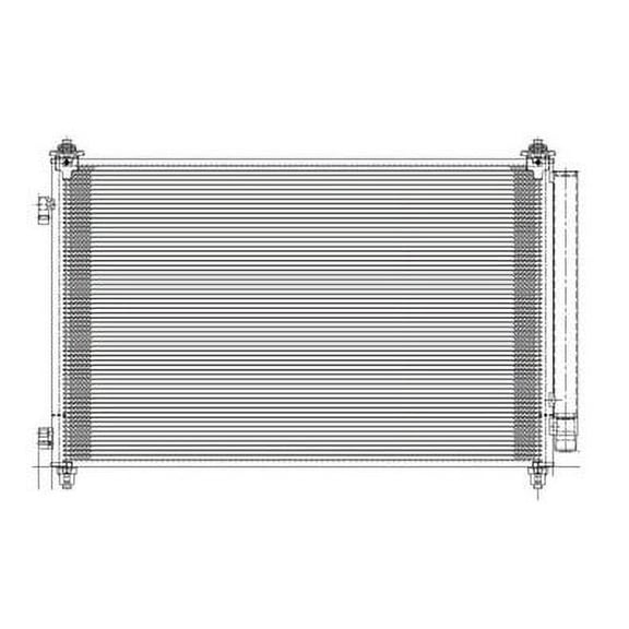 New AC Condenser Compatible With Mazda CX9 PFC By 2007 2008 2009 2010 2011 2012 Part Numbers TD1161480A MA3030155 73613 4563 6188