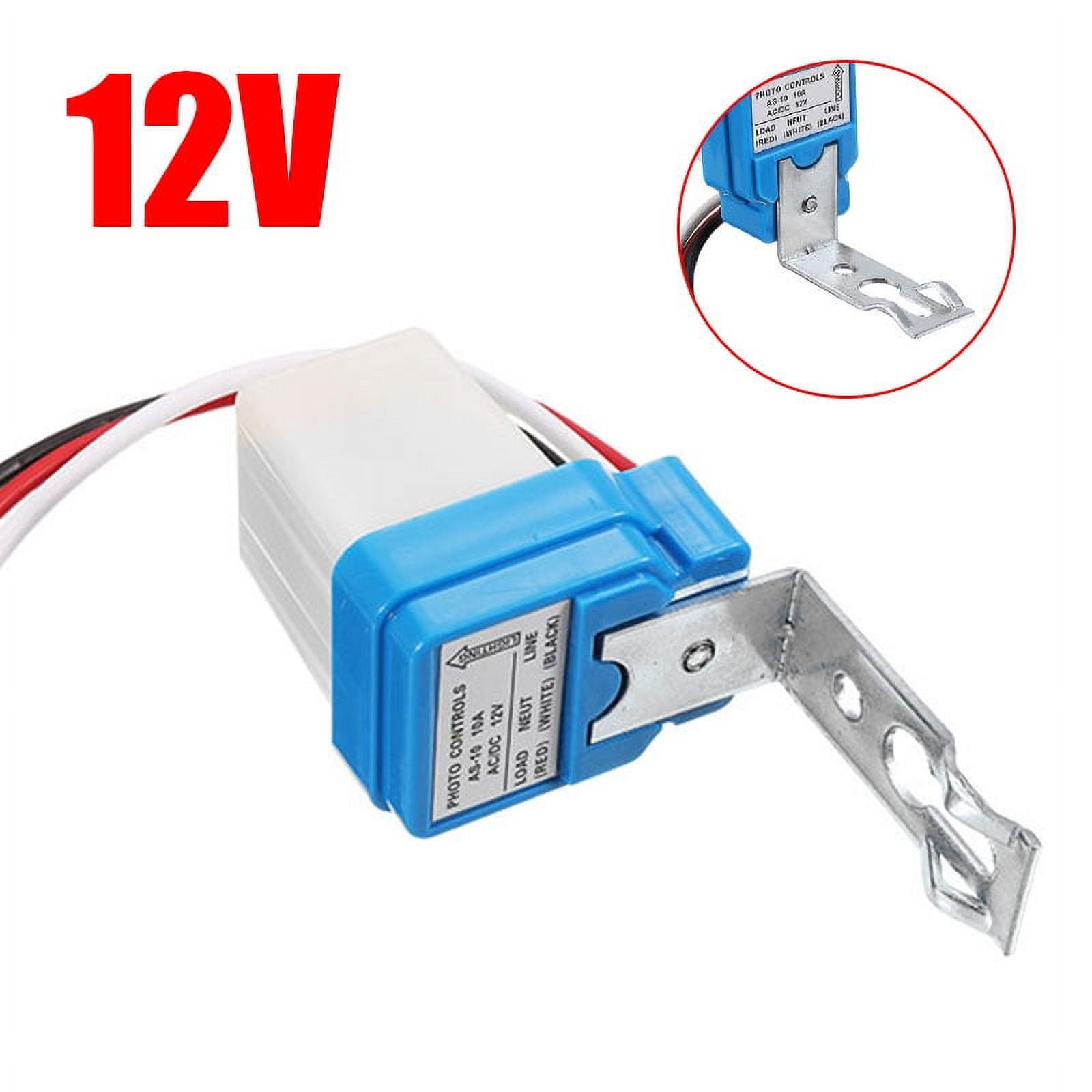 New AC DC 12V 10A Adjustable Automatic On Off Light Switch Photo