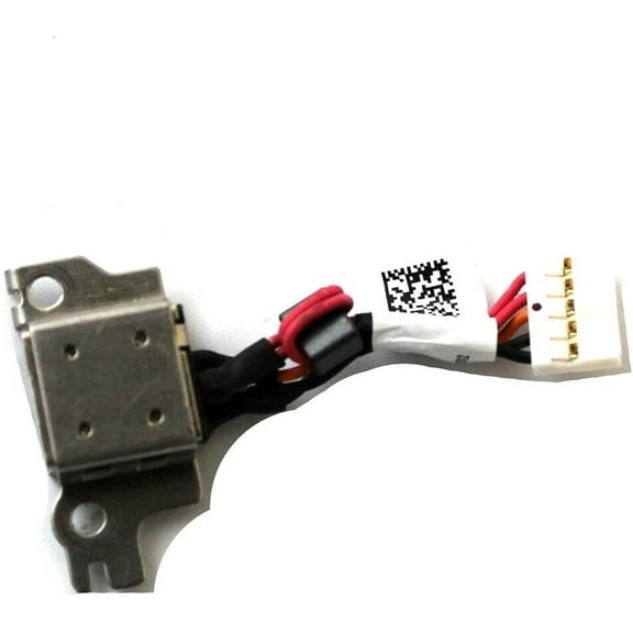 New AC DC Jack Power Charging Port Connector Socket Cable Harness for DELL Latitude 3190 2-in-1