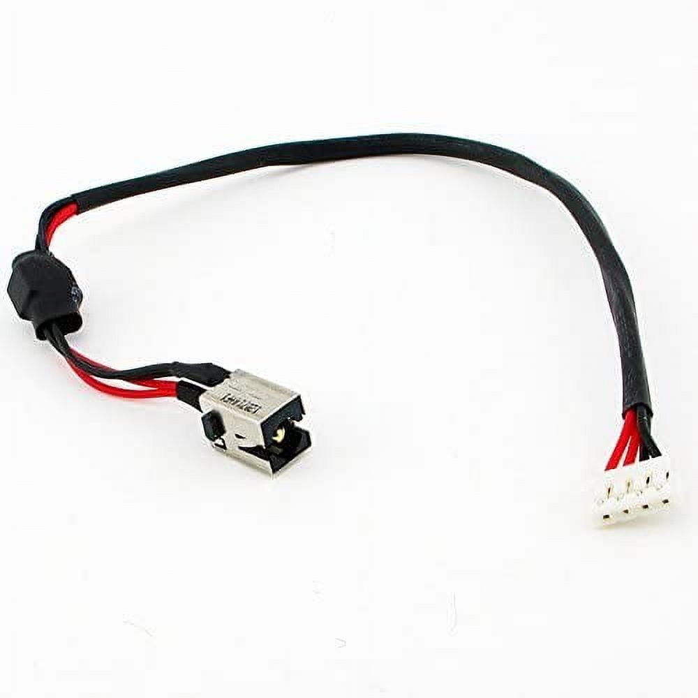 New AC DC Jack Power Plug in Charging Port Connector Socket with Wire ...