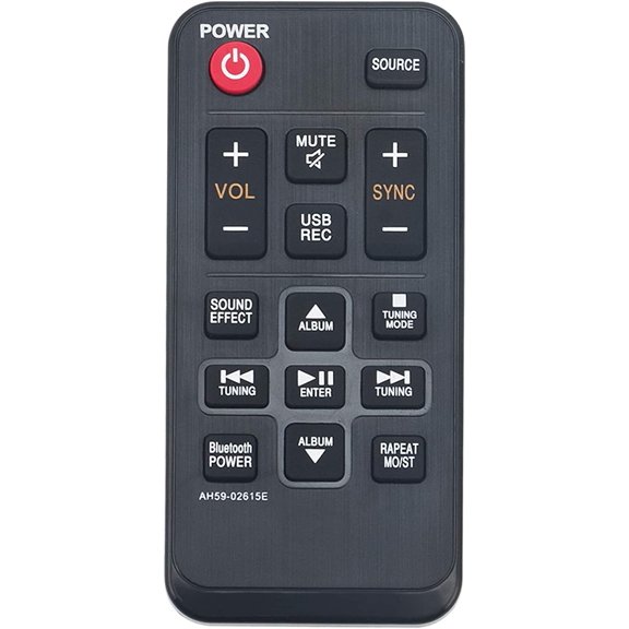 New AH59-02615E Remote Control suit for Samsung Soundbar TW-J5500/ZX TWJ5500 TWJ5500/ZA TWJ5500/ZX TW-J5500 TW-J5500/ZA