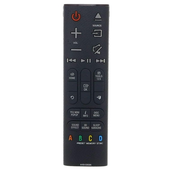 New AH59-02630A Replaced Remote fit for Samsung Blu-ray HT-H6500WM HT-H7730WM HT-H6530WM HT-H7500wm HT-J7500w HT-H6550WM