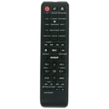 New AH59-02694B Replaced Remote for Samsung Mini Hi-Fi System MX-J630 MX-J730