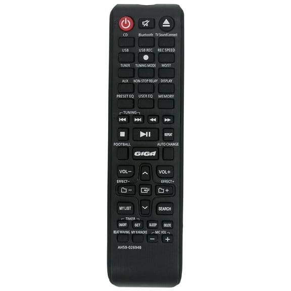 New AH59-02694B Replaced Remote for Samsung Mini Hi-Fi System MX-J630 MX-J730