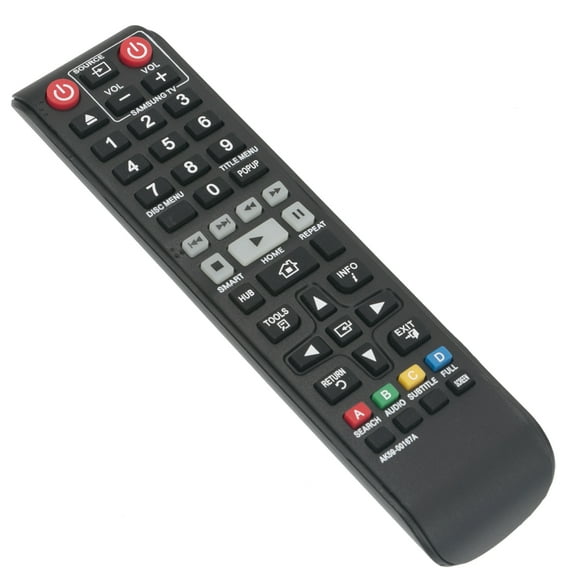 New AK59-00167A Replace Remote Control fit for SAMSUNG DVD Blu-ray Player BDF7500ZA BD-F7500ZA BDJ6300Z BD-J6300ZA