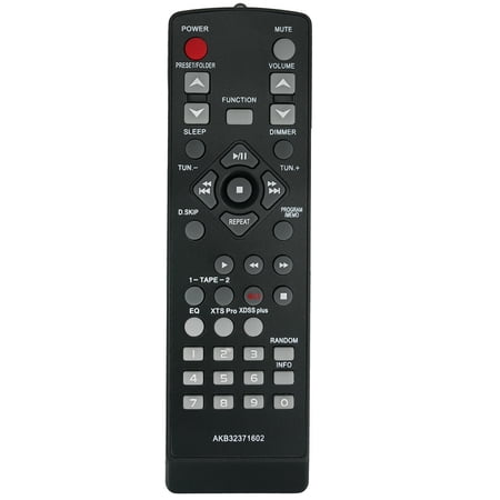 New AKB32371602 Replace Remote for LG Hi-fi System MCD112 MCD112F MCD112B MCD212