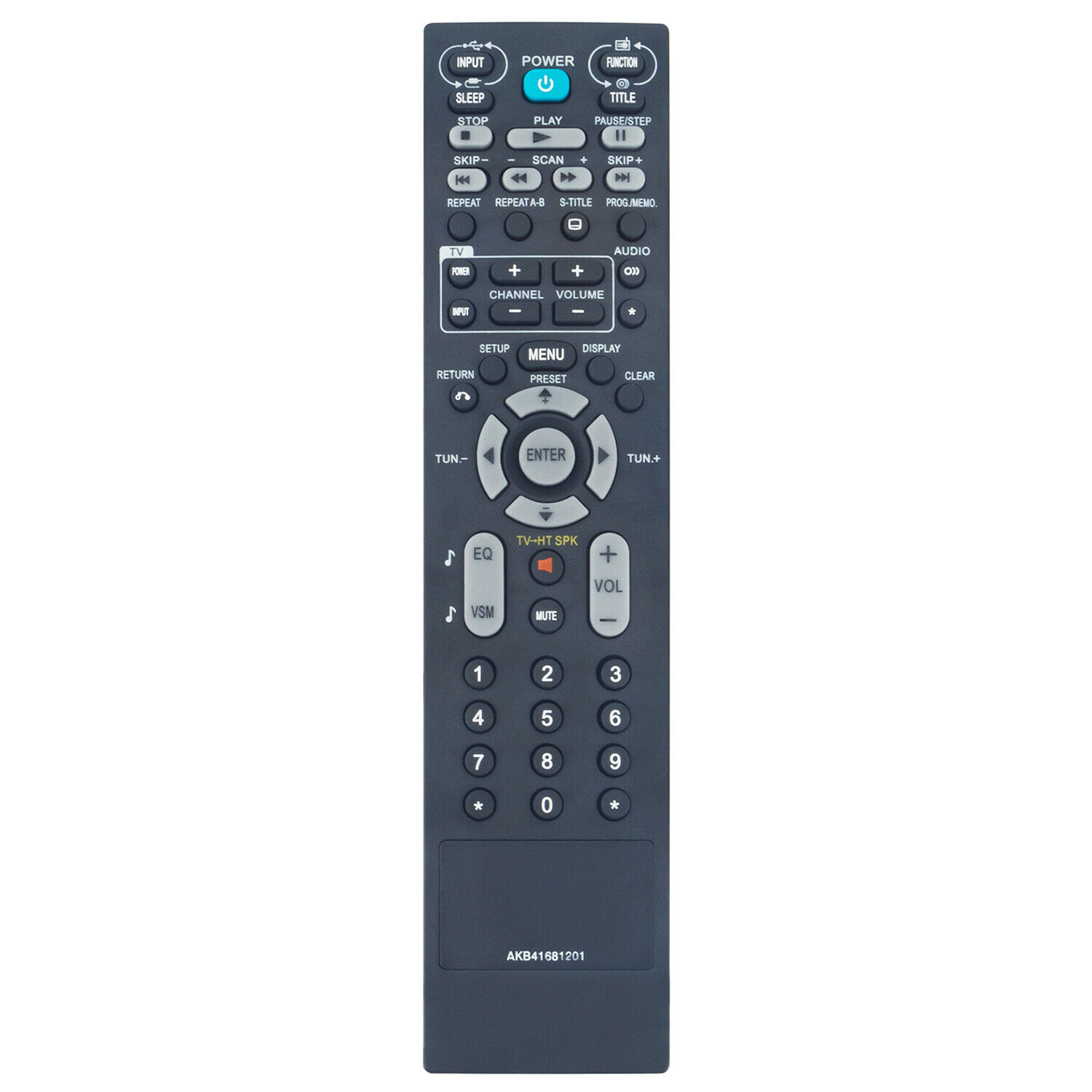 Replacement Remote Control For Panasonic SC-PT480 Home Theater System - N2QAYB000514