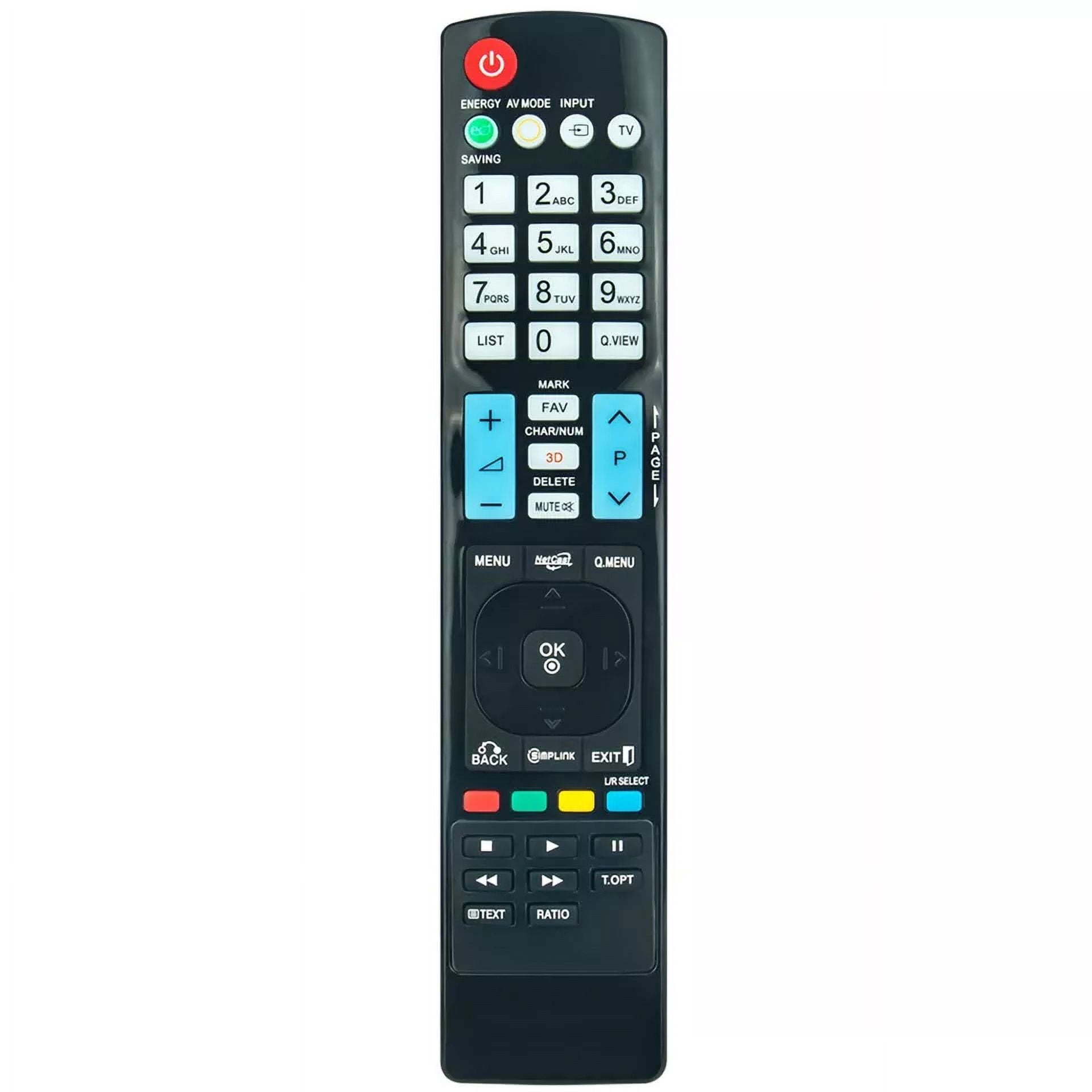 Allimity Telecomando Sostitutivo Per LG AKB72914020: Compatibile Con 47LX9500 E Altri Modelli