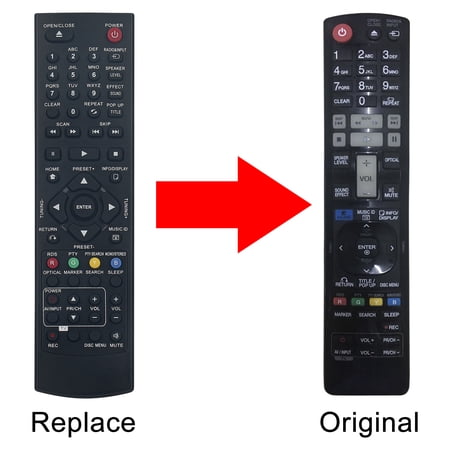 New AKB72976003 Replace remote control fit for LG Home Theater System HB45E HB806SG