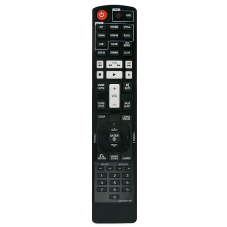 New AKB73175701 Replace Remote Control for LG AV Audio Home Theater System